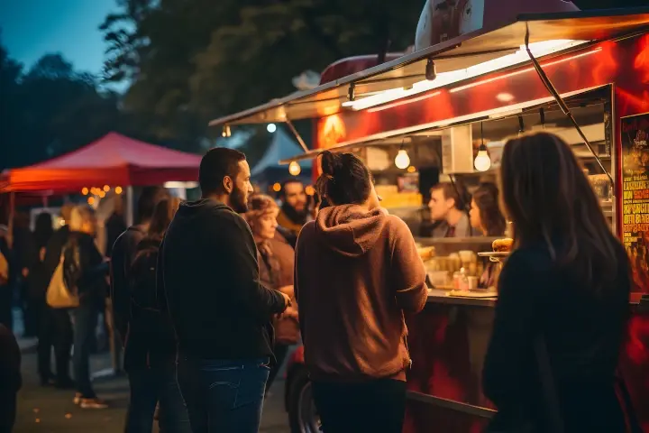 Food truck ordering