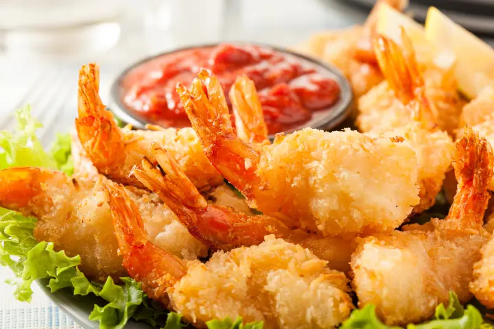 Fried shrimp